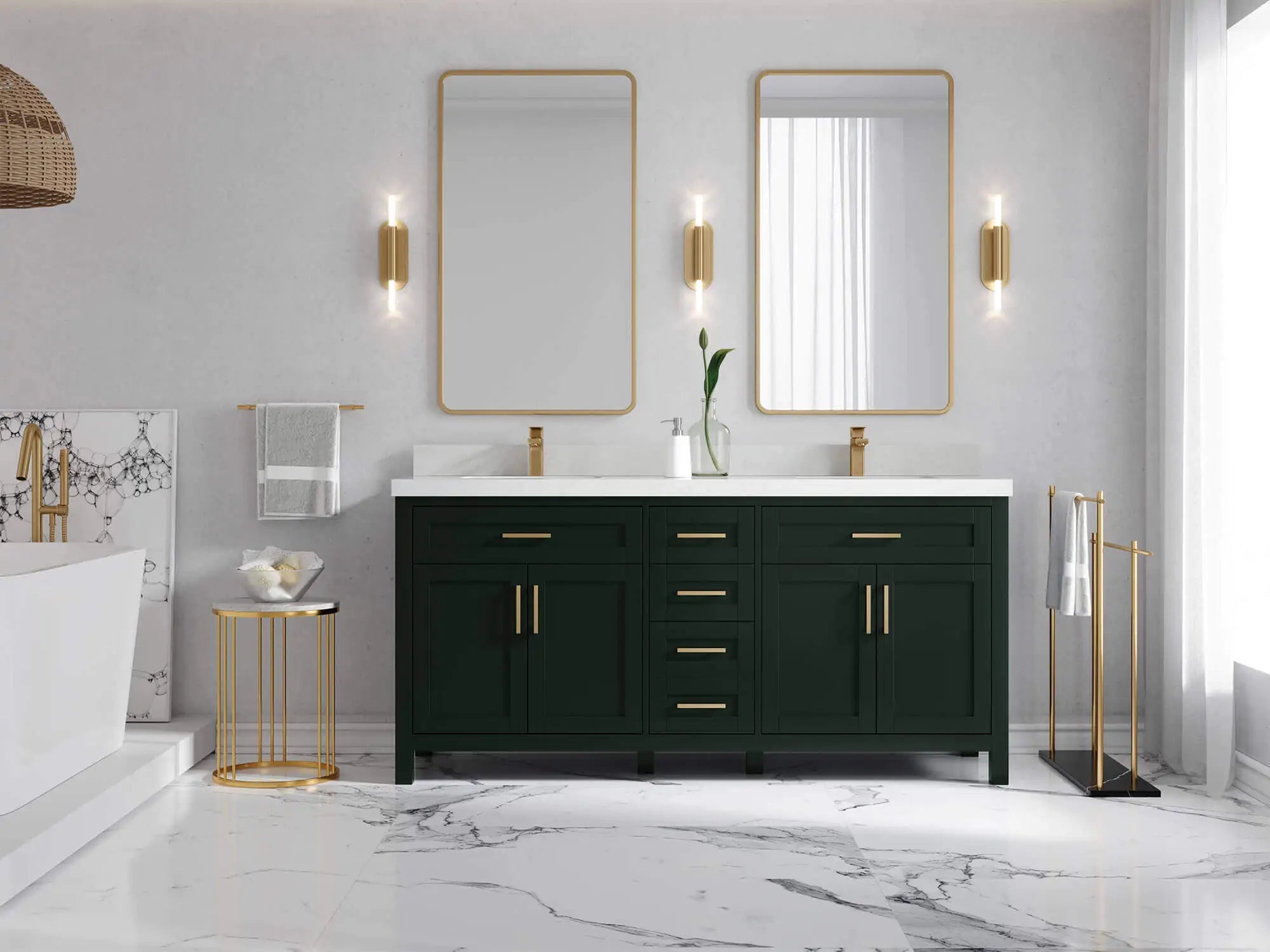 Double Sink Bathroom Vanity: Why You Should Buy It? - Willow Bath and Vanity