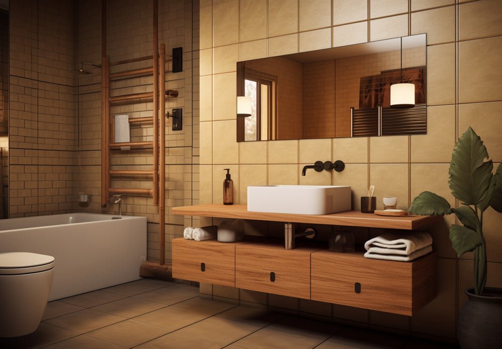 How to Style A Bathroom Vanity for Different Seasons - Willow Bath and Vanity