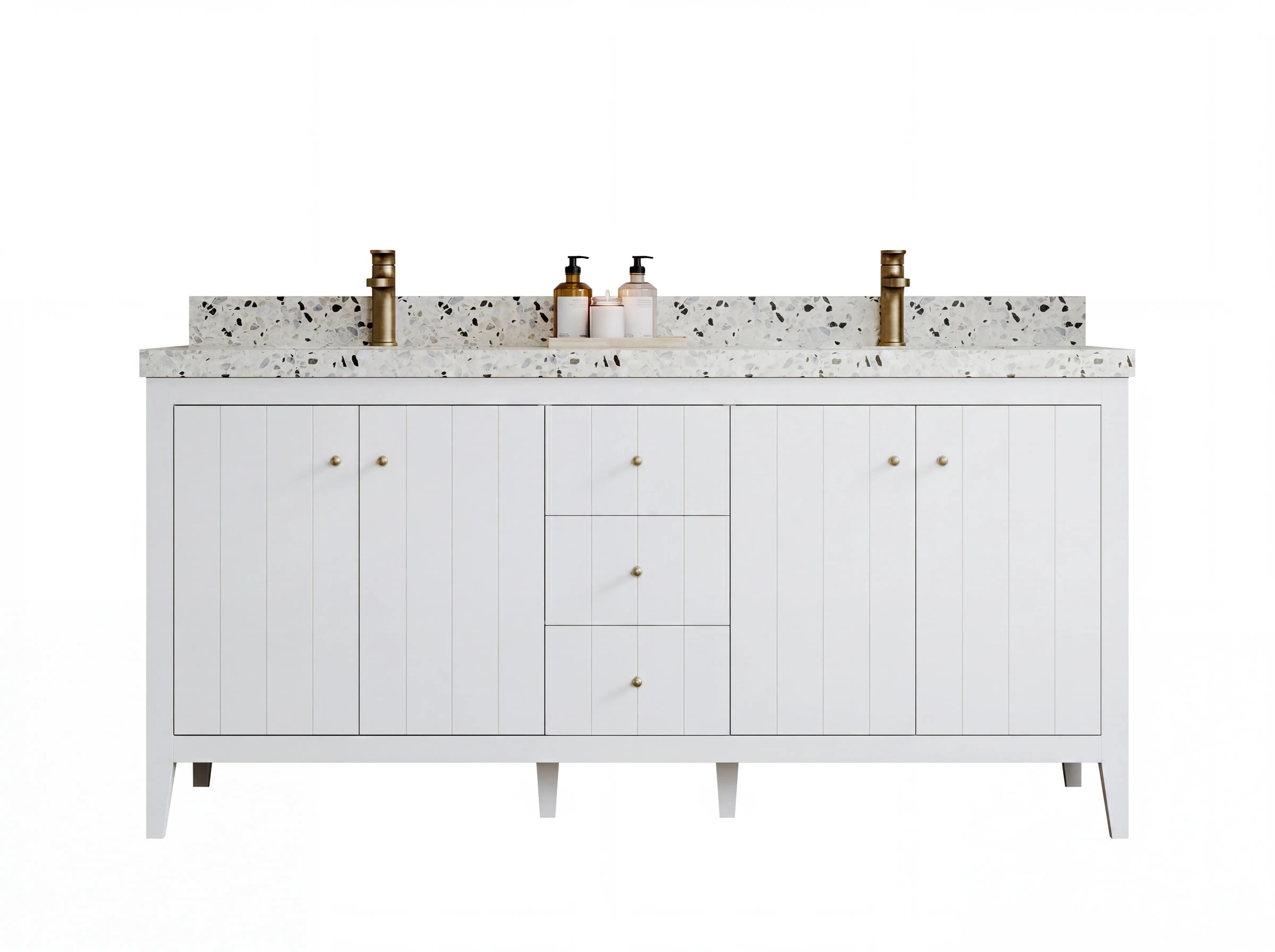 Atlanta 72 in. W x 22 in. D Double Sink Bathroom Vanity - Willow Bath and Vanity
