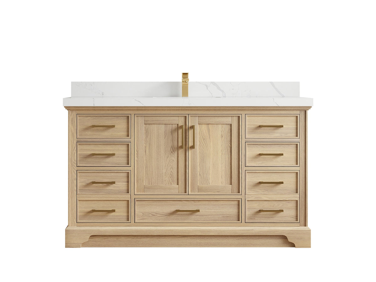 Charlotte White Oak Bathroom Vanities