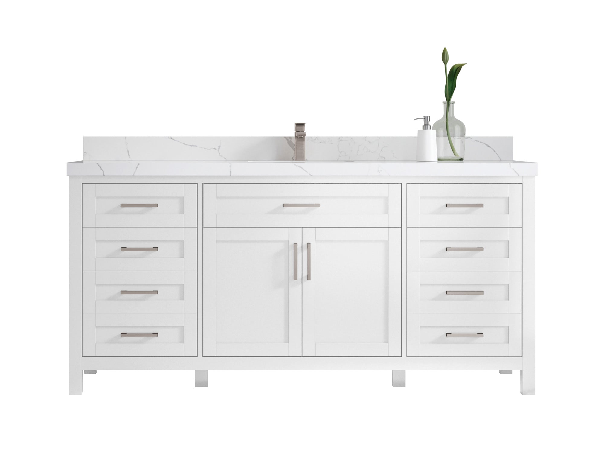 Cambridge 72 in. W x 22 in. D Single Sink Bathroom Vanity - Willow Bath and Vanity