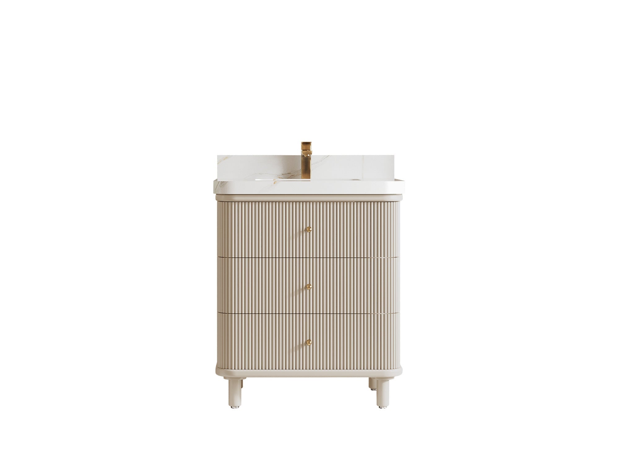 Bathroom Vanities - Single Sink - Bathroom Vanity size 30 - 39 IN - Birch Wood