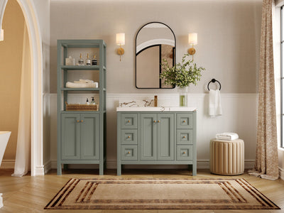 Nashville 42 in. W x 22 in. D Single Sink Bathroom Vanity