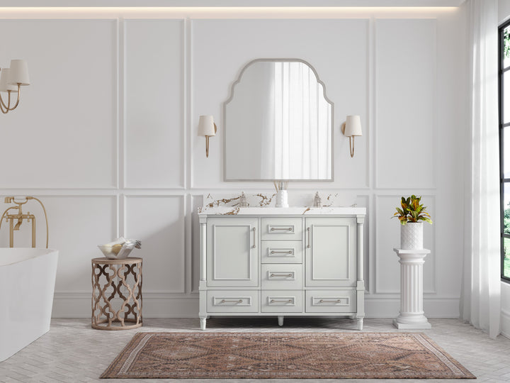 Aberdeen 48 in. W x 22 in. D Double Sink Bathroom Vanity - photo 4