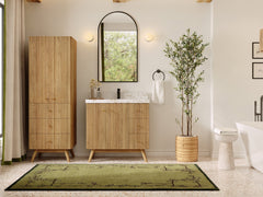 Pasadena White Oak 36 in. W x 22 in. D Center Sink Bathroom Vanity - photo 4