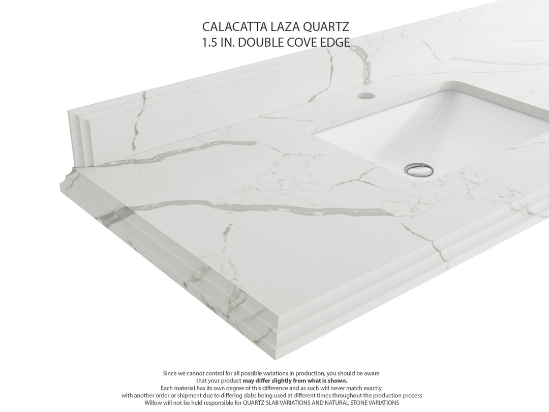 Atlanta Teak Wood 36 in. W x 22 in. D Right Offset Sink Bathroom Vanity | 
              
                Light Natural Teak
                
                  
             - ATL_TK_LNT_WHQZ_36R - photo №39