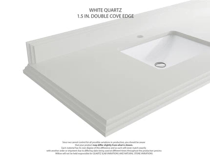 Cambridge 72 in. W x 22 in. D Double Sink Bathroom Vanity | 
              
                Fine Grain Linen Beige
                
                  
             - CAM_FNG_WHQZ_72D - photo №53