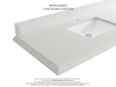 Atlanta Teak Wood 72 in. W x 22 in. D Double Sink Bathroom Vanity - photo 8