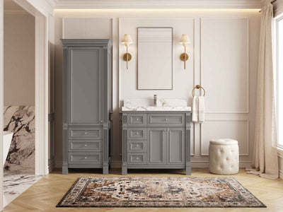 Paris 36 in. W x 22 in. D Center Sink Bathroom Vanity