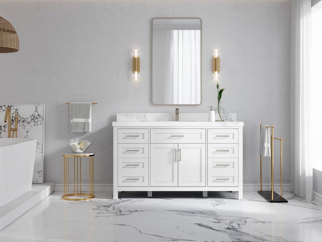 Cambridge 60 in. W x 22 in. D Single Sink Bathroom Vanity