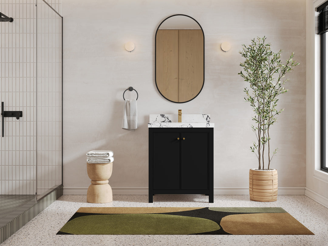 Chicago 30 in. W x 22 in. D Single Sink Bathroom Vanity