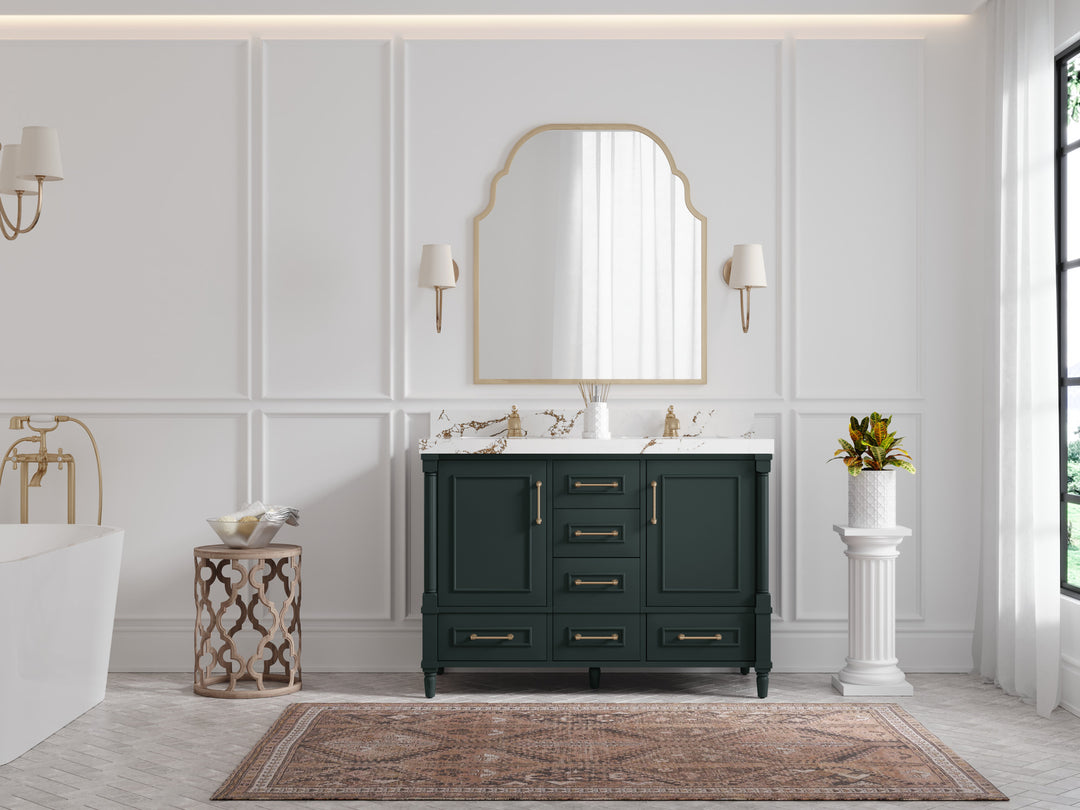 Aberdeen 48 in. W x 22 in. D Double Sink Bathroom Vanity