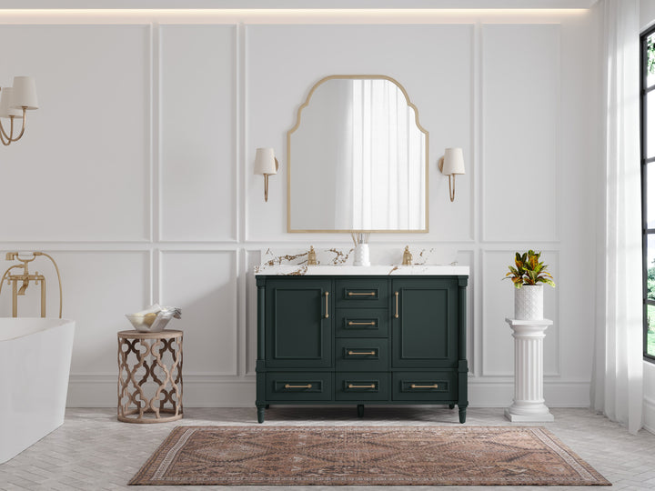 Aberdeen 48 in. W x 22 in. D Double Sink Bathroom Vanity - photo 4