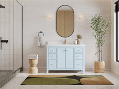 Chicago 48 in. W x 22 in. D Single Sink Bathroom Vanity - photo 4
