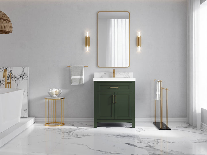 Cambridge 30 in. W x 22 in. D Single Sink Bathroom Vanity - photo 4