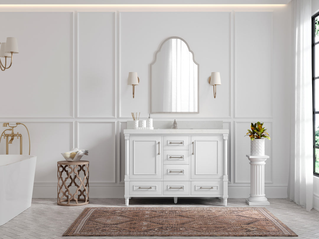 Aberdeen 80 in. W x 22 in. D Double Sink Bathroom Vanity