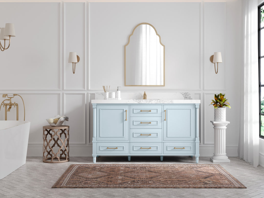 Aberdeen 60 in. W x 22 in. D Single Sink Bathroom Vanity