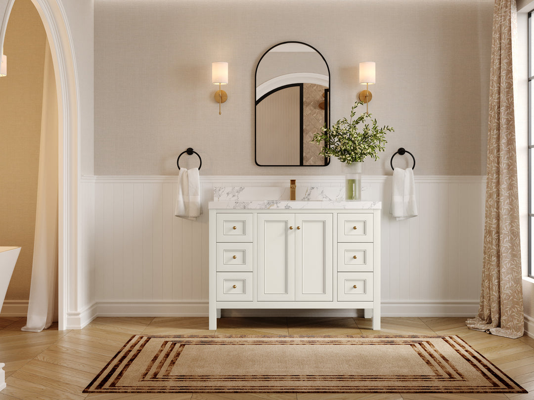 Nashville 48 in. W x 22 in. D Single Sink Bathroom Vanity
