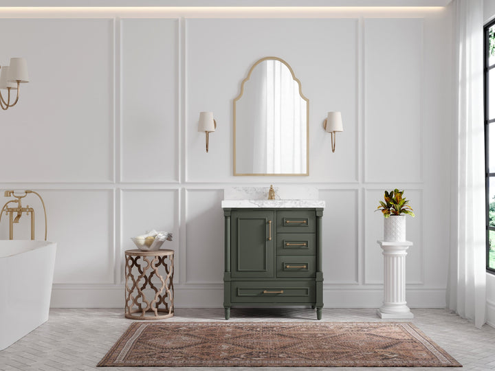 Aberdeen 30 in. W x 22 in. D Single Sink Bathroom Vanity - photo 4