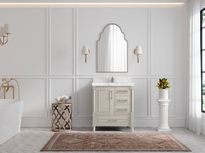 Aberdeen 30 in. W x 22 in. D Single Sink Bathroom Vanity - photo 4