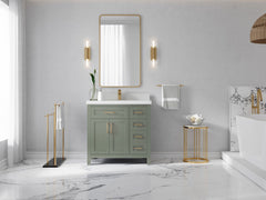 Cambridge 36 in. W x 22 in. D Single Center Sink Bathroom Vanity - photo 4