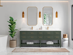 Parker 84 in. W x 22 in. D Double Sink Bathroom Vanity - photo 5