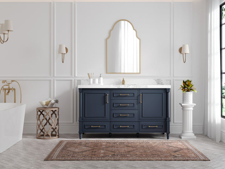 Aberdeen 60 in. W x 22 in. D Single Sink Bathroom Vanity - photo 4