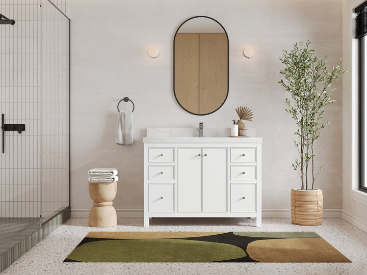 Chicago 48 in. W x 22 in. D Single Sink Bathroom Vanity - photo 4