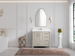 Aberdeen 36 in. W x 22 in. D Center Sink Bathroom Vanity - photo 4