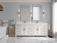 Cambridge 84 in. W x 22 in. D Double Sink Bathroom Vanity - photo 4
