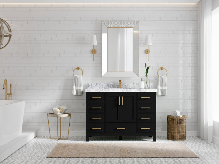 Malibu 48 in. W x 22 in. D Single Sink Bathroom Vanity - photo 4