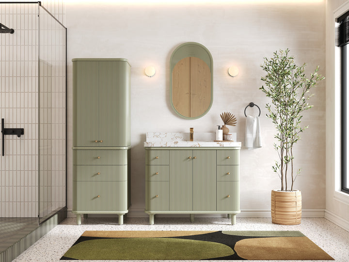 Miami 42 in. W x 22 in. D Single Sink Bathroom Vanity - photo 4