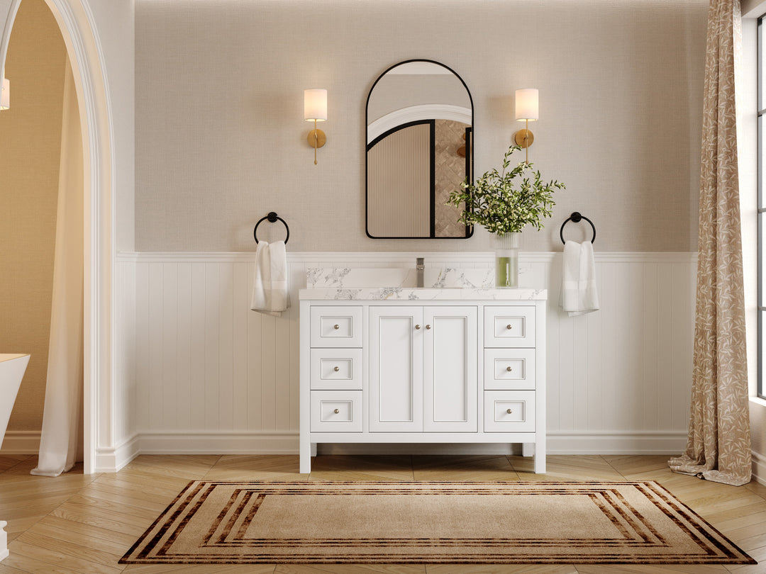 Nashville 48 in. W x 22 in. D Single Sink Bathroom Vanity