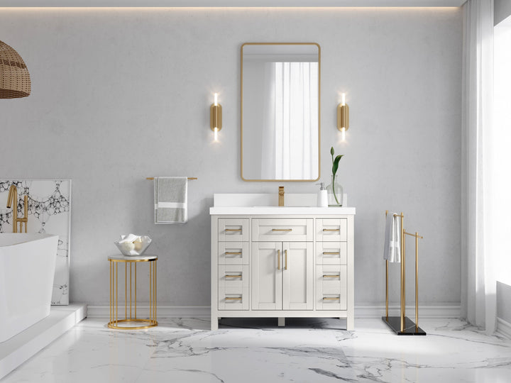 Cambridge 42 in. W x 22 in. D Single Sink Bathroom Vanity - photo 4