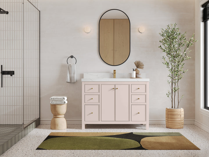 Chicago 48 in. W x 22 in. D Single Sink Bathroom Vanity - photo 4