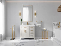 Cambridge 36 in. W x 22 in. D Single Center Sink Bathroom Vanity - photo 4