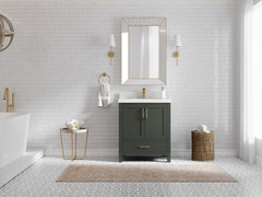Malibu 30 in. W x 22 in. D Single Sink Bathroom Vanity - photo 5
