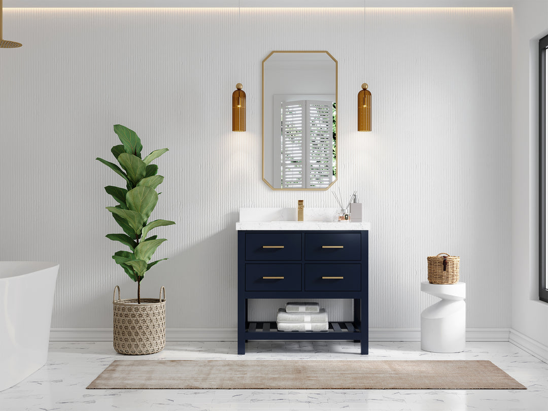 Parker 36 in. W x 22 in. D Single Sink Bathroom Vanity