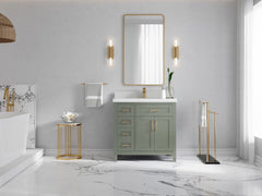 Cambridge 36 in. W x 22 in. D Single Center Sink Bathroom vanity - photo 4