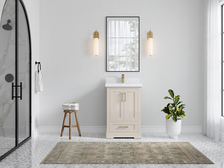 Boston 24 in. W x 22 in. D Single Sink Bathroom Vanity - photo 4