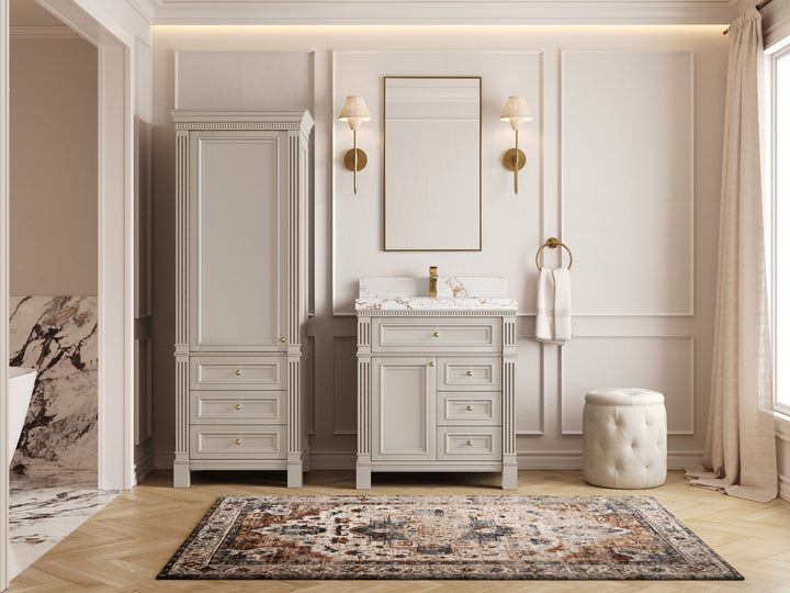 Paris 30 in. W x 22 in. D Single Sink Bathroom Vanity - photo 5