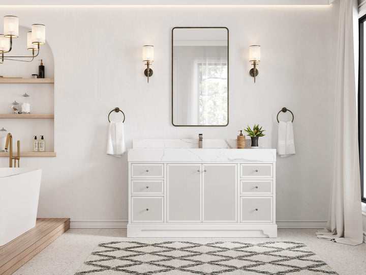 Manhattan 60 in. W x 22 in. D Single Sink Bathroom Vanity - photo 4