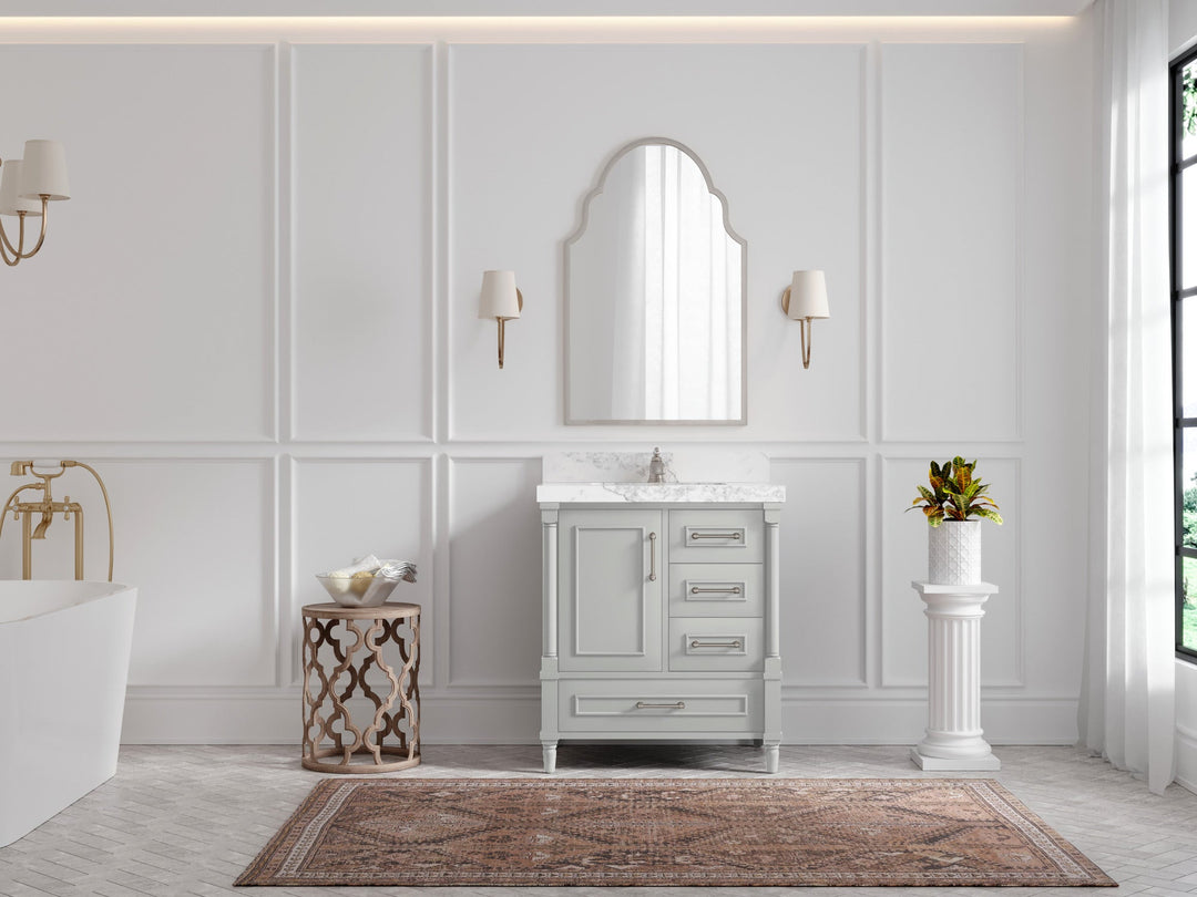Aberdeen 30 in. W x 22 in. D Single Sink Bathroom Vanity