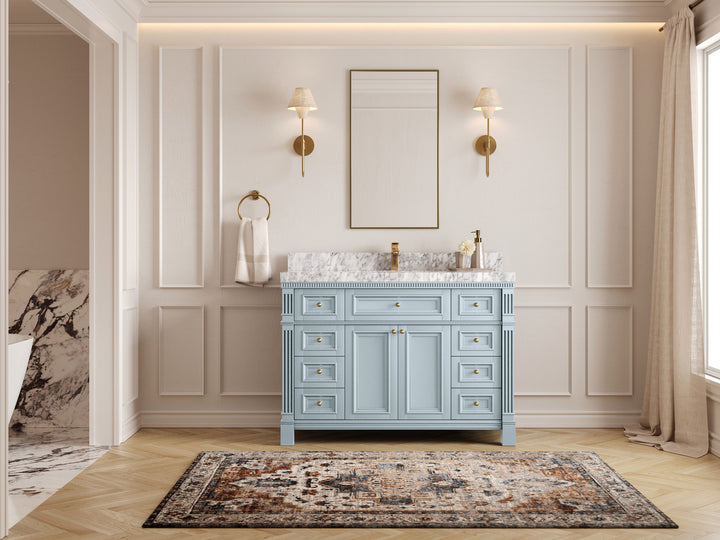 Paris 48 in. W x 22 in. D Single Sink Bathroom Vanity - photo 4