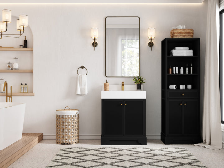 Manhattan 30 in. W x 22 in. D Single Sink Bathroom Vanity - photo 4
