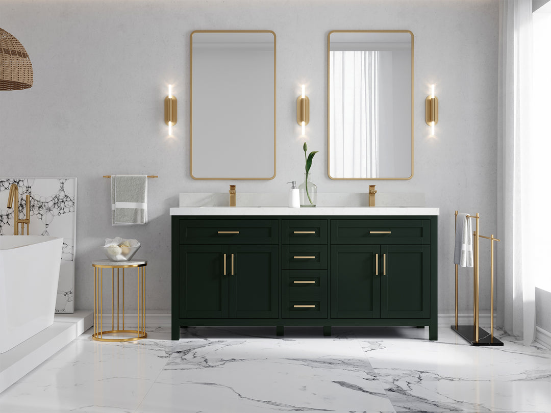 Cambridge 72 in. W x 22 in. D Double Sink Bathroom Vanity