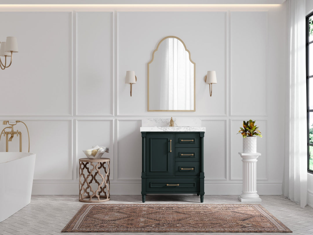 Aberdeen 30 in. W x 22 in. D Single Sink Bathroom Vanity