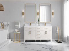 Cambridge 60 in. W x 22 in. D Double Sink Bathroom Vanity - photo 2