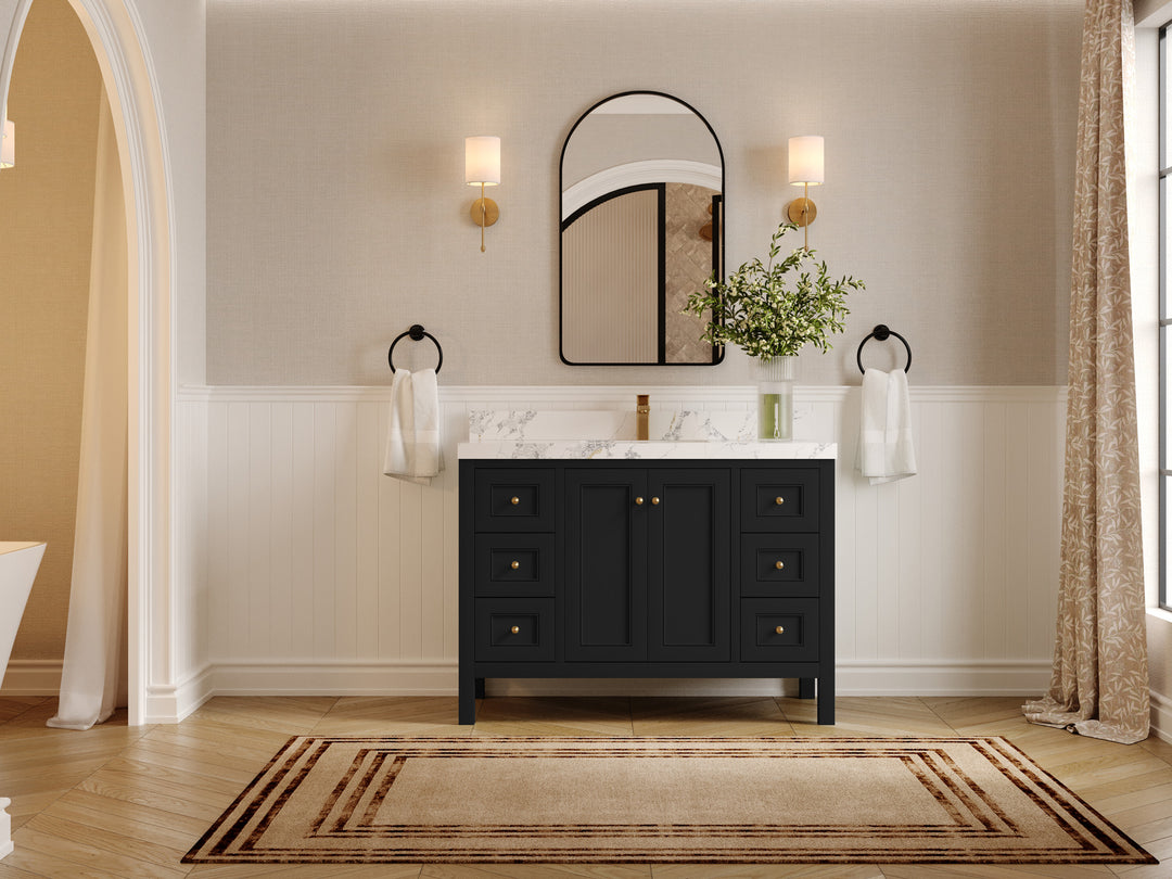 Nashville 48 in. W x 22 in. D Single Sink Bathroom Vanity