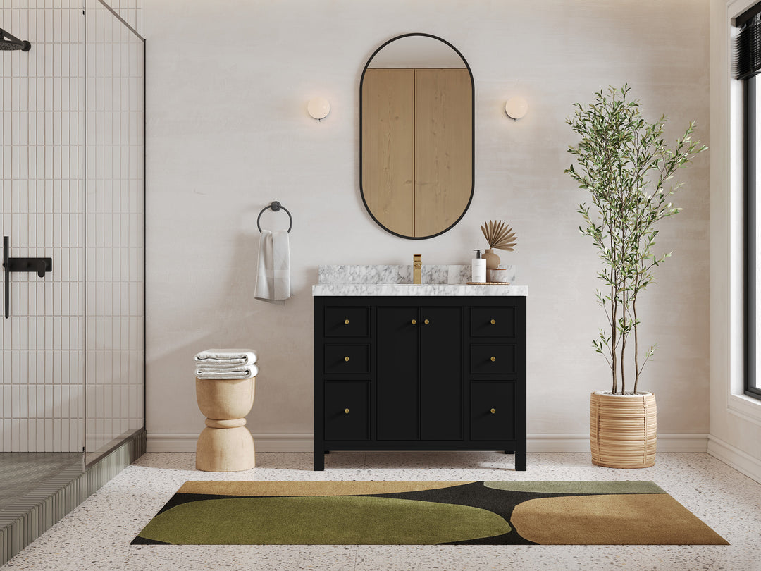 Chicago 42 in. W x 22 in. D Single Sink Bathroom Vanity